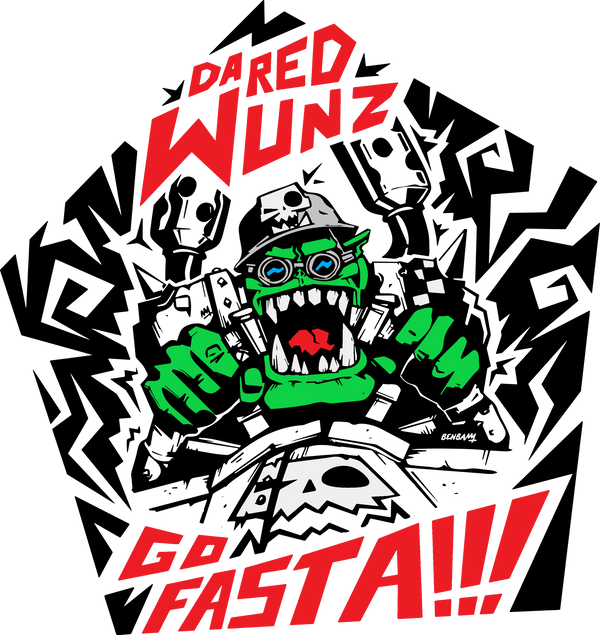 Da Red Wunz Go Fasta!