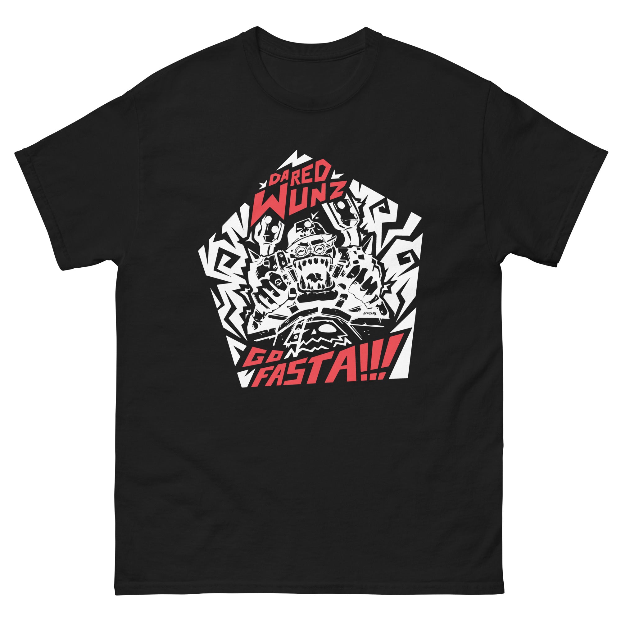 Go Fasta Red Da Red Wunz Go Fasta!