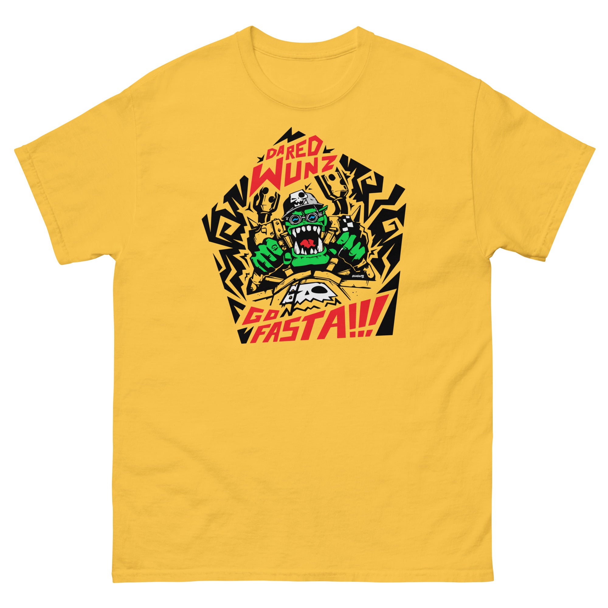 Go Fasta Red Go Fasta in full color T! – Da Red Wunz Go Fasta!