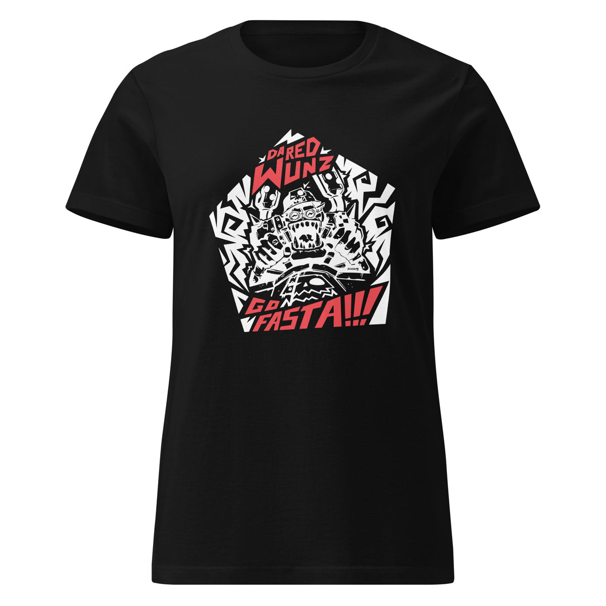 Go Fasta Red Women's Go Fasta T-Shirt – Da Red Wunz Go Fasta!