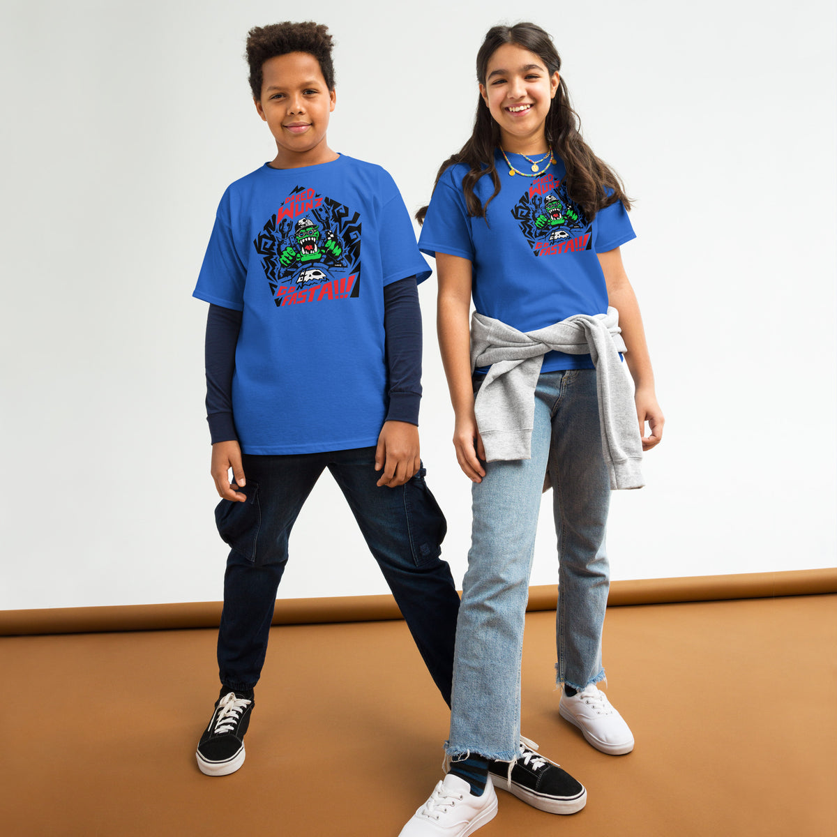 Go Fasta Red Da Red Wunz Go Fasta Tee in Grot sizes – Da Red Wunz Go Fasta!